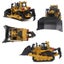 Die-cast Alloy Bulldozer Model Scale, 1:50, Metal, Huina 1700 Carousel 11