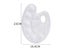 10PCS Round Plastic Seven - hole Pigment Plate Student Art Painting Supplies Carousel 3