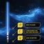 LED Light Saber Chopsticks Reusable Glow Star Wars Sushi Chopsticks Set Carousel 4