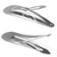 60 Pcs 3.1" Large Metal Snap Hair Clips Silver No Slip Hair Barrettes Women Carousel 4