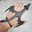 Leather Dragon Hand Bracelet Stylish Wrist Accessory for Cosplay & Parties-Black Carousel 3