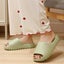 Quick Drying Pillow Slippers Men Women Thick Slide Sandals for Shower-Green Carousel 2