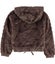 Crave Fame Womens Faux Fur 1/4 Zip Hoodie Sweatshirt Carousel 2