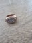 Dyrberg Kern rose gold ring with diamantes - size III Carousel 5