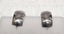 9ct White Gold Plain Huggie Earrings-New @ Pukekohe Carousel 3