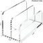 Acrylic Mail Sorter Desktop Organizer Holder, 2 Compartments Clear Small Fi Carousel 4