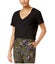 Rachel Roy Womens V-Neck Basic T-Shirt, NWT Carousel 1