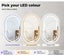 Emitto LED Wall Mirror Oval Anti-fog Bathroom Mirrors Makeup Light 50x75cm Carousel 7