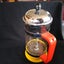 F) FABULOUS VINTAGE MULTI COLOURED BODUM FRENCH PRESS Carousel 2