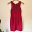 Paper Scissors Size S Burgundy Sleeveless Fitted Cocktail Dress Carousel 4