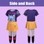 Singer Costume for Girls POP Group Costume for Kids Halloween Stage Star Cosplay Carousel 4