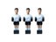 3x Soccer Table Men Player Soccer Player Foosball Men Replacement Set For Party Carousel 1
