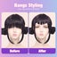 Short Black Purple Cosplay Wig with 2 Buns for Halloween Party Costume Carousel 8