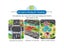 130*100cm Children Play Mat House Traffic Map Rug Foam Mat Carousel 3