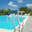 Swimming Pool Handrail Ladder Handrail Stainless Steel Rail w/ Base Plate Carousel 7