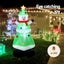 Jingle Jollys Christmas Inflatable Snowman Tree 2.75M Height Led Decorations Ill Carousel 4
