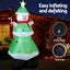 Jingle Jollys Christmas Inflatable Snowman Tree 2.75M Height Led Decorations Ill Carousel 5