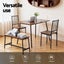 Artiss Dining Table And Chairs Set Of 4 Bench Kitchen Furniture Rustic Brown Carousel 5