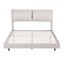 Artiss Double Bed Frame Rgb Led Floating Beds Adjustable Headboard Beige White Carousel 3