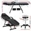 Zenses Massage Table Adjustable Salon Bed Chair 3-Fold Black Carousel 2