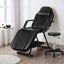 Zenses Massage Table Adjustable Salon Bed Chair 3-Fold Black Carousel 6