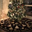 Christmas Tree Skirt White Polyester Tree Skirts for Xmas Decor, Party Fest Carousel 4