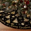 Christmas Tree Skirt White Polyester Tree Skirts for Xmas Decor, Party Fest Carousel 5