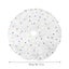 Christmas Tree Skirt White Polyester Tree Skirts for Xmas Decor, Party Fest Carousel 3