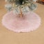 Christmas Tree Skirt White Polyester Tree Skirts for Xmas Decor, Party Fest Carousel 6
