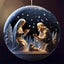Outdoor Indoor Decor for Christmas, Nativity Scene Christmas Ornaments, Chr Carousel 1