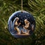Outdoor Indoor Decor for Christmas, Nativity Scene Christmas Ornaments, Chr Carousel 8