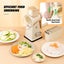 Kitchen Fruit Vegetable Grater Slicer Shredder Chopper Cutter Mandoline Carousel 6