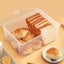 Food Storage Containers with Lids Bread Storage Box Transparent Large Plast Carousel 5
