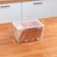 Food Storage Containers with Lids Bread Storage Box Transparent Large Plast Carousel 8