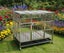 Collapsible Stainless Steel Pet Cage 124CM XX - Large with Wheels Carousel 1