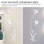 Flower Branches 3D Mirror Wall Stickers, Self Adhesive Acrylic Mirror Wall Carousel 7
