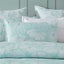 Logan & Mason Poppi Aqua Quilt Cover Set King 3pce Carousel 2