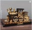 Locomotive Music Box Ornament Vintage Retro Train Model Home Decoration Gift Carousel 4