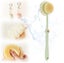2-in-1 Bath Scrubber Back Brush, Two Sided Shower Body Brush Back Scrubber Carousel 8