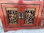 A Quality Solid Elm Carved Chinese Lacquered Low Cabinet Carousel 17