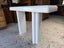 A Mid Century White Lacquer Console or Hallway Table Carousel 8