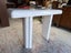 A Mid Century White Lacquer Console or Hallway Table Carousel 9