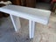 A Mid Century White Lacquer Console or Hallway Table Carousel 13
