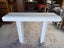 A Mid Century White Lacquer Console or Hallway Table Carousel 18