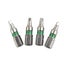 4 Pcs SQ1 25mm Screwdriver Bits Magnetic Square Head 6.35mm Hex Shank Carousel 2
