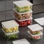 Kitchen Storage Organization, Stackable Refrigerator Cooler Sealed With Lid Carousel 7