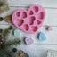 Pink Baking Mould English Heart Shaped Chocolate Baking Pan Valentine's Day Carousel 4