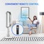2in1 Bladeless Fan Heater/Cooler Heating Cooling Fan Carousel 14