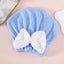 Microfiber Hair Drying Towels, Super Absorbent Turban Hair Towel Cap, Quick Carousel 1