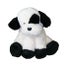 Hopscotch Lovely Soft Fluffy Connie Black and White Dog Large Carousel 1